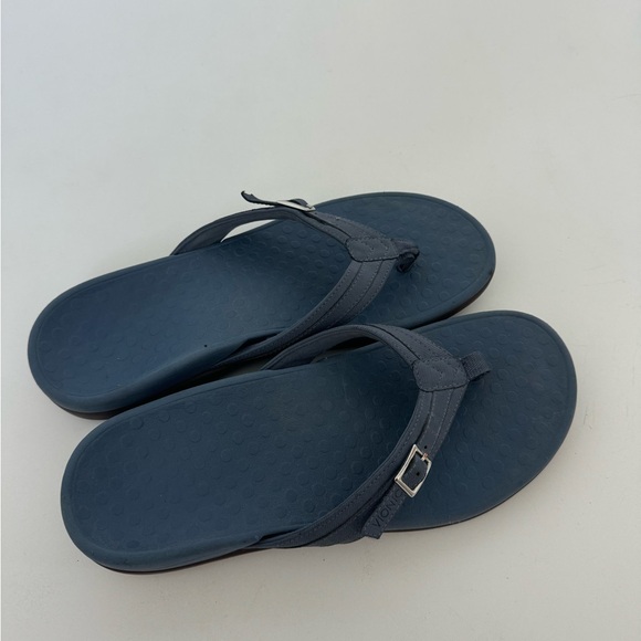 Vionic Tide Patty Womens Size 9 Blue Casual Slipper Flip Flop Thong Sandals - Picture 2 of 6